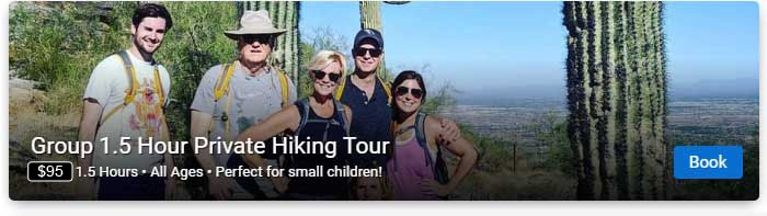 Phoenix & Scottsdale 1.5 Hour Group Hiking Tour