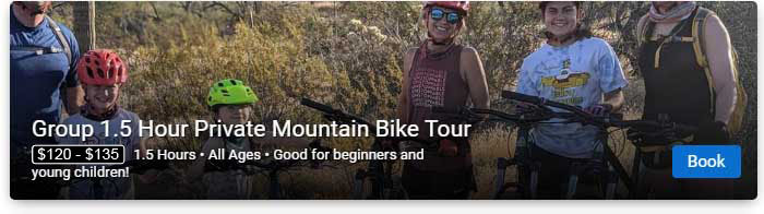 Phoenix & Scottsdale 1.5 Hour Group MTB Tour