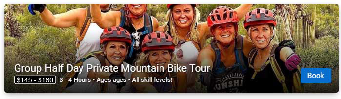 MTB Tours in Phoenix and Scottsdale AZ