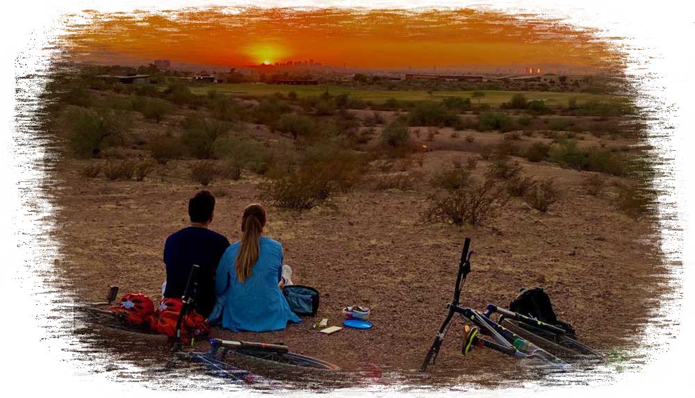 Sunset Hiking or Mountain Bike Tours in Phoenix & Scottsdale AZ