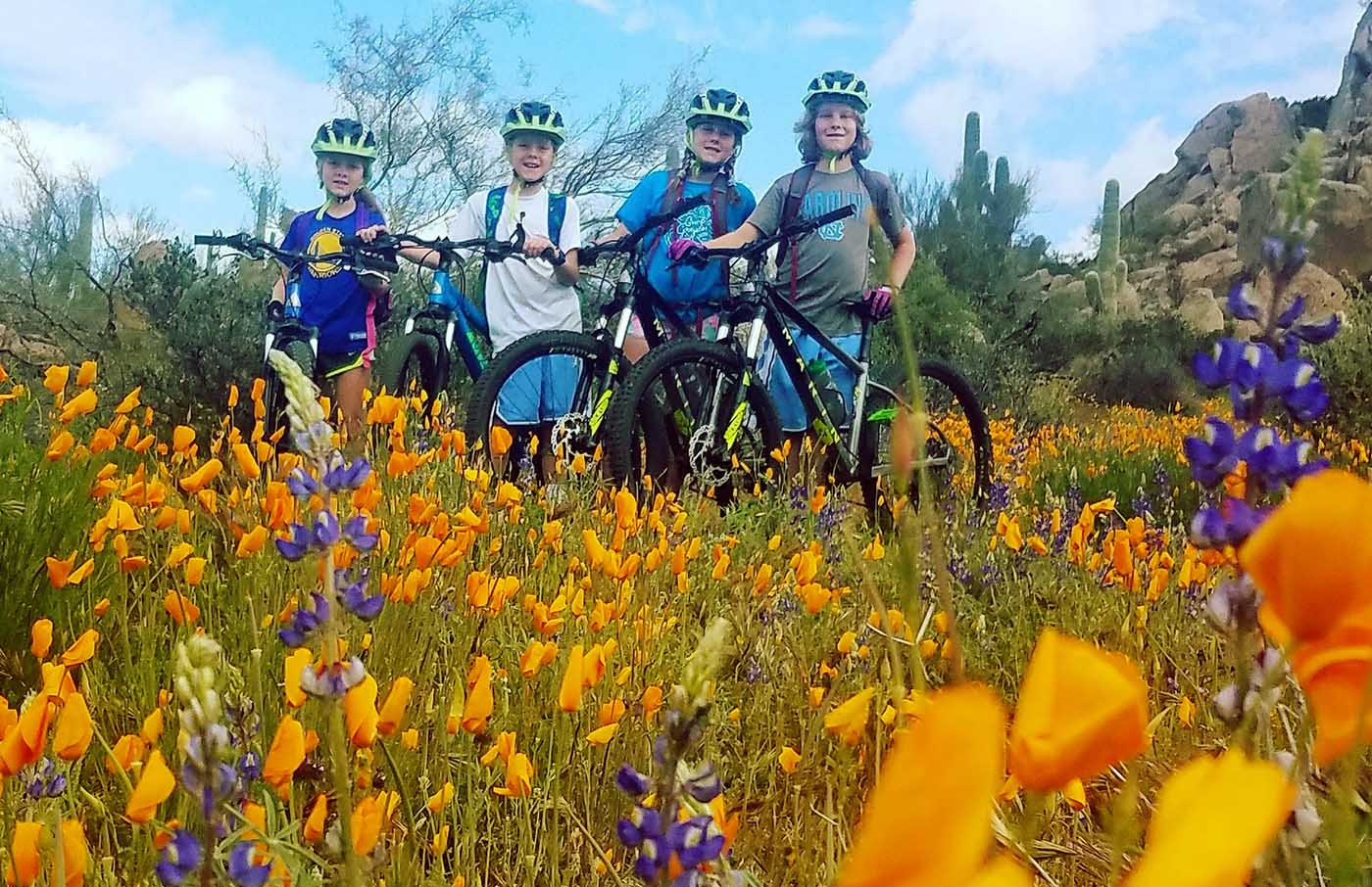 Mtn Biking Tour for Kids in Phoenix AZ