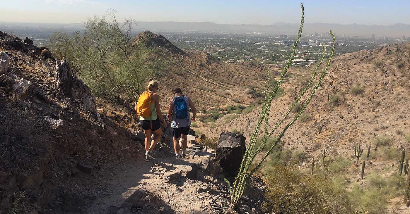 Quartz Ridge Trail Hiking tour in Phoenix Mountains Preserve